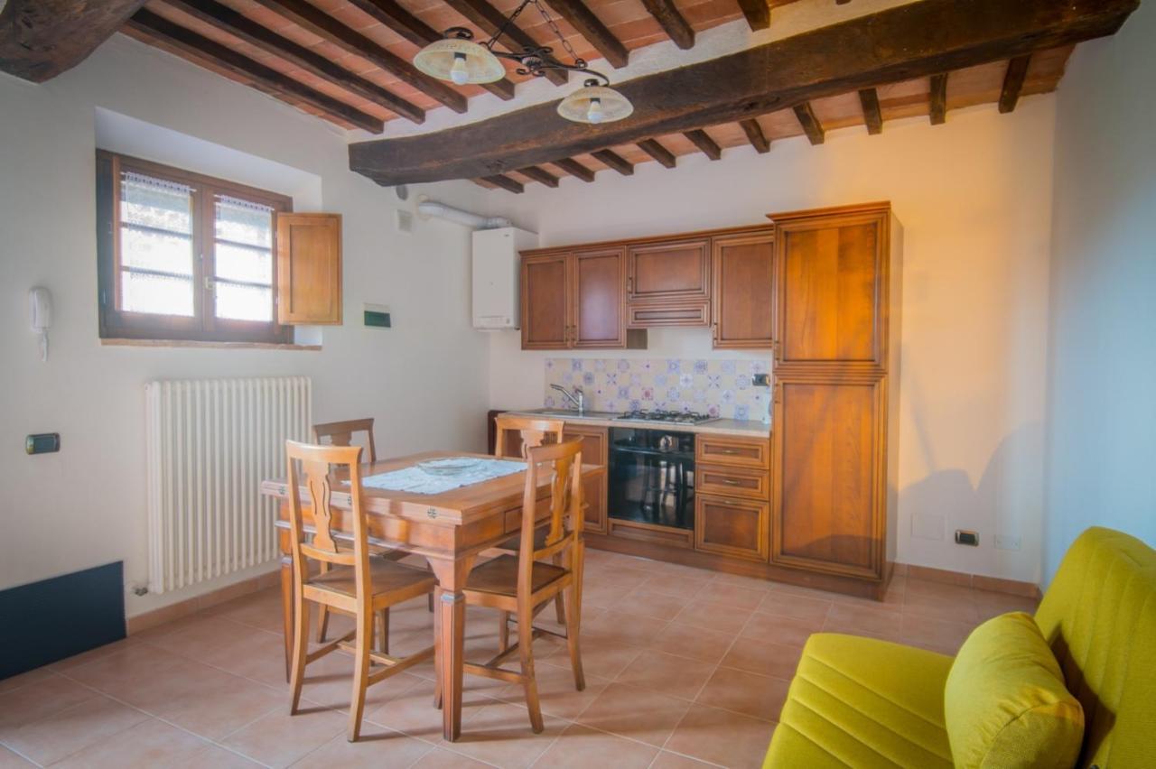 阿夏诺Ulivo-Chianti Charming Flat With Private Parking!公寓 外观 照片